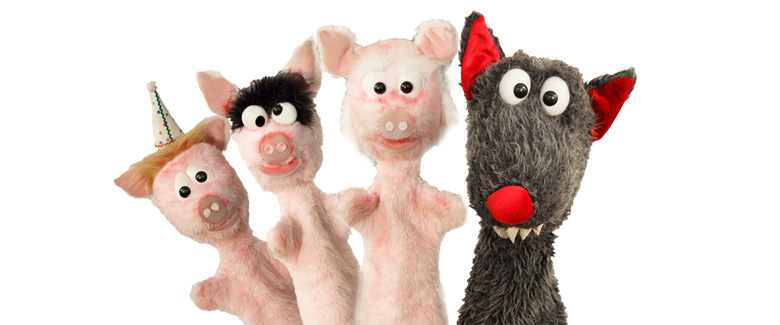 The Three Little Pigs - Children's Puppet Show 
